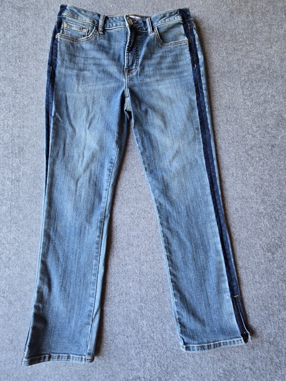 Jen7 by 7 For All Mankind Women's Straight Ankle Skinny Jeans Size 6 (30"x26.5")